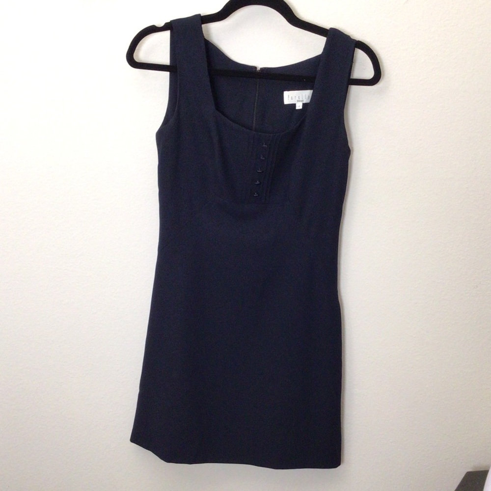 Parallel Navy Dress - Picture 2 of 4